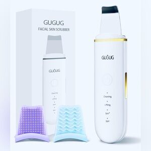 Gugug - Facial Scrubber - White - New